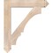 Ekena Millwork Balboa Arts & Crafts Smooth Bracket, Douglas Fir, 5 1/2"W x 36"D x 42"H BKT06X36X42BOA03SDF - alternate 2